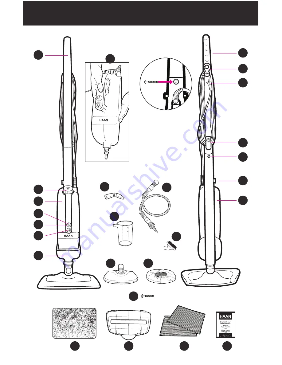 Haan VersaSteam Pro BS-20 Скачать руководство пользователя страница 8