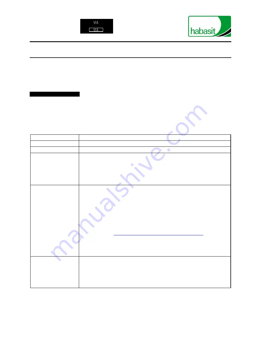 Habasit PM-1606 General Manual Use And Maintenance Download Page 52