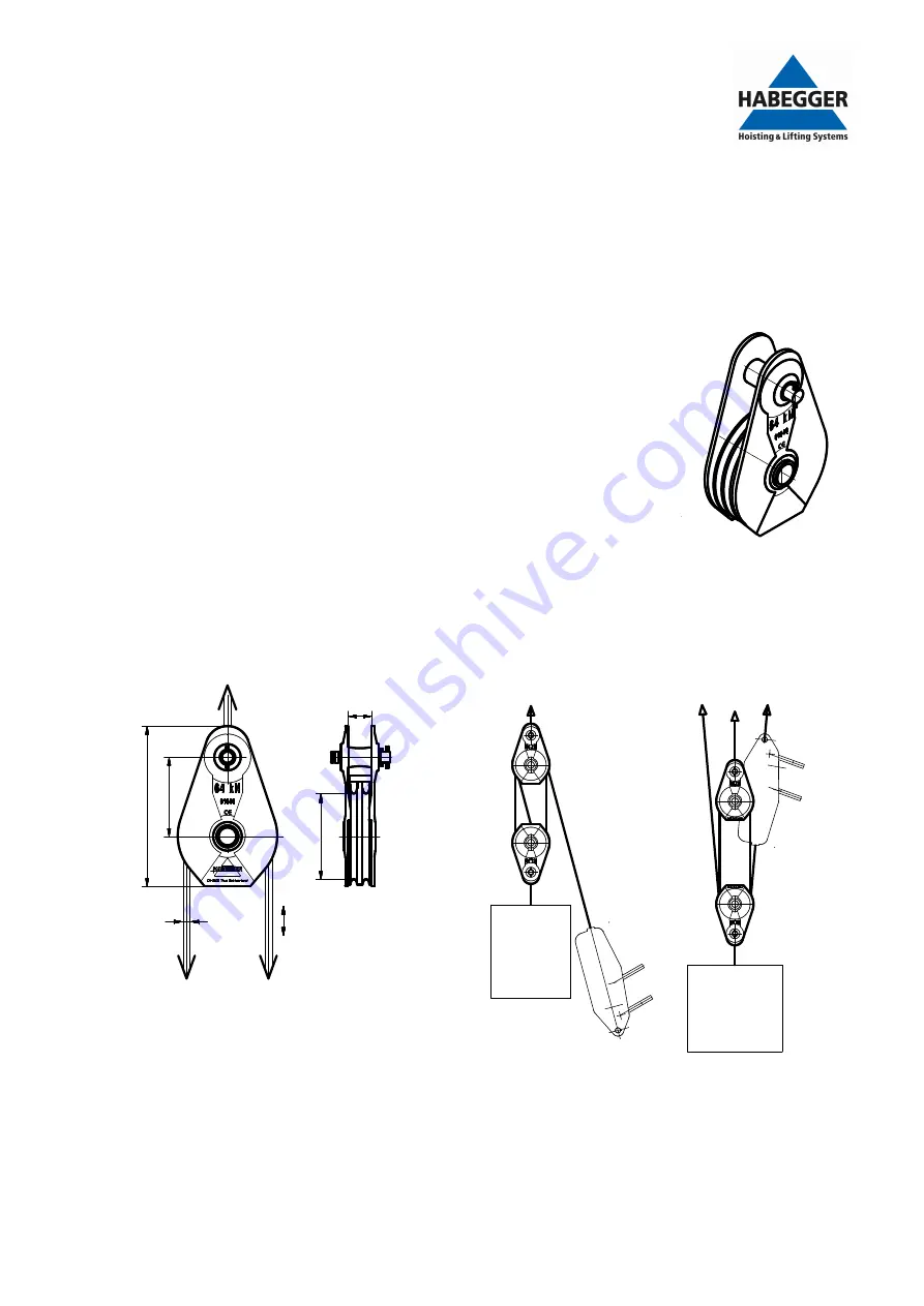 Habegger AL-A 64 kN Operating Instruction Download Page 1