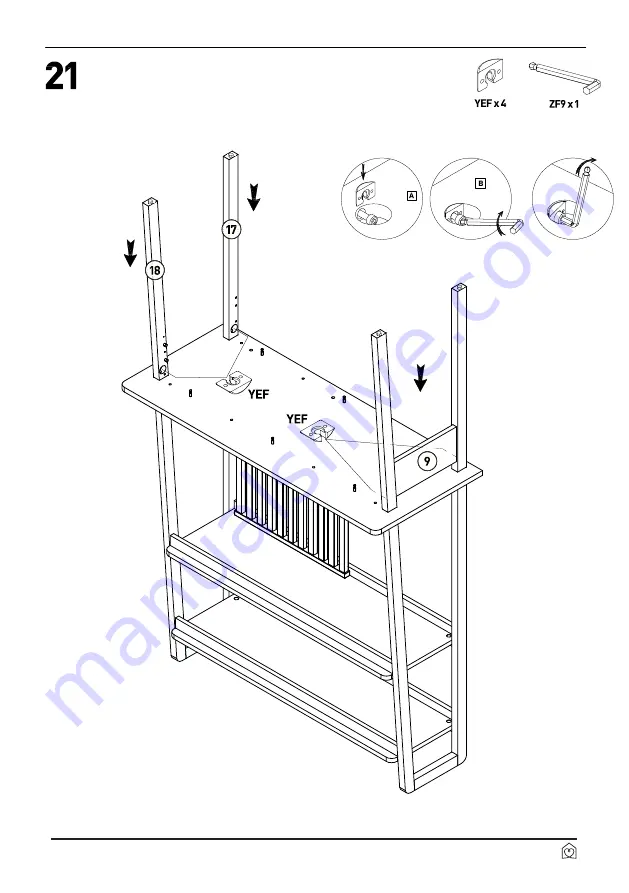 Habitat 825119 Manual Download Page 21