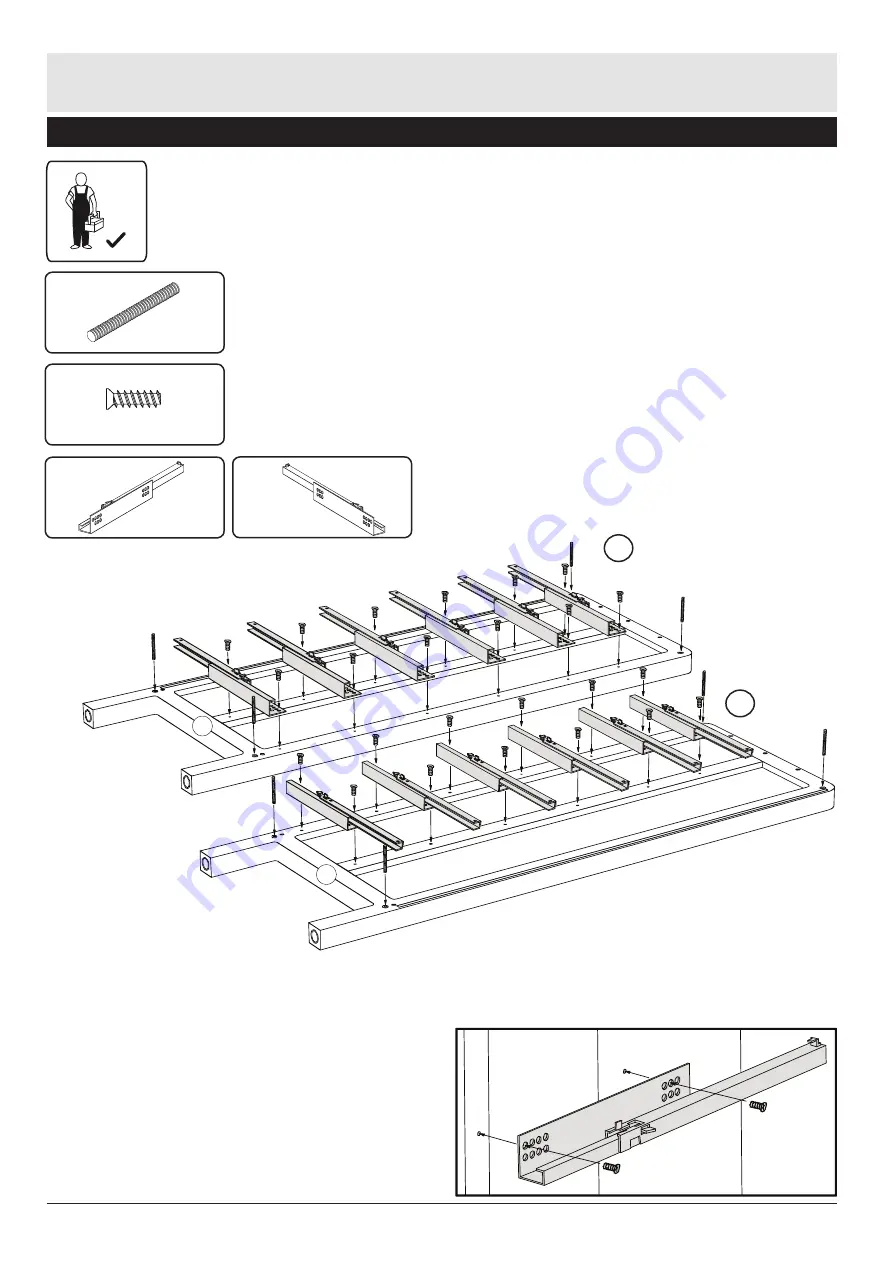 Habitat 845/4830 Assembly Instructions Manual Download Page 6