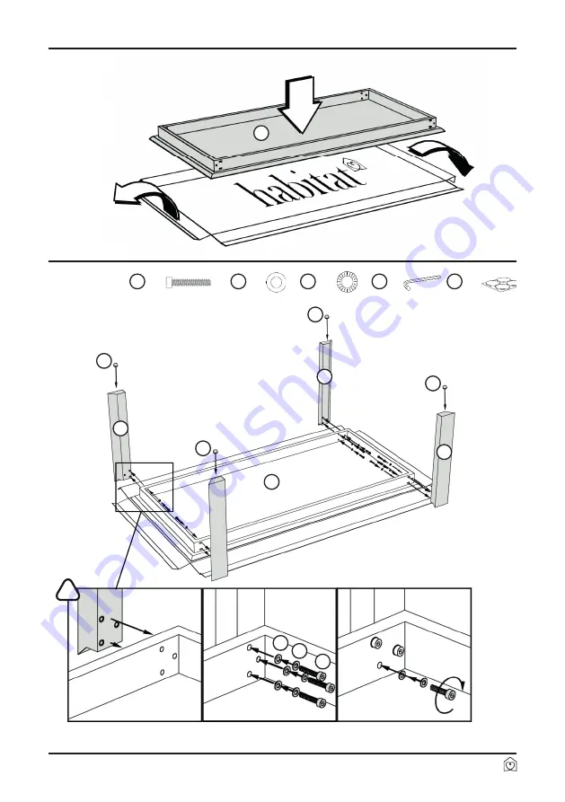 Habitat Giulia 815000 Manual Download Page 7