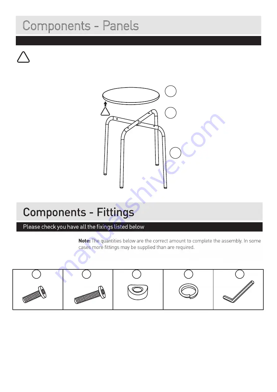 Habitat KIRBY KIRB-ST-SS20-A Assembly Instructions Download Page 3