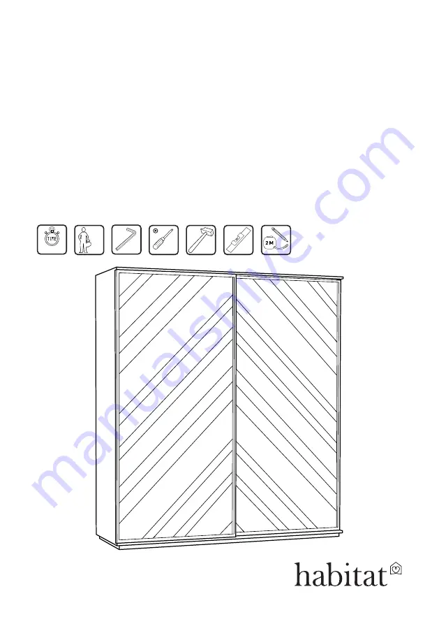 Habitat Madeleine 818341 Скачать руководство пользователя страница 1