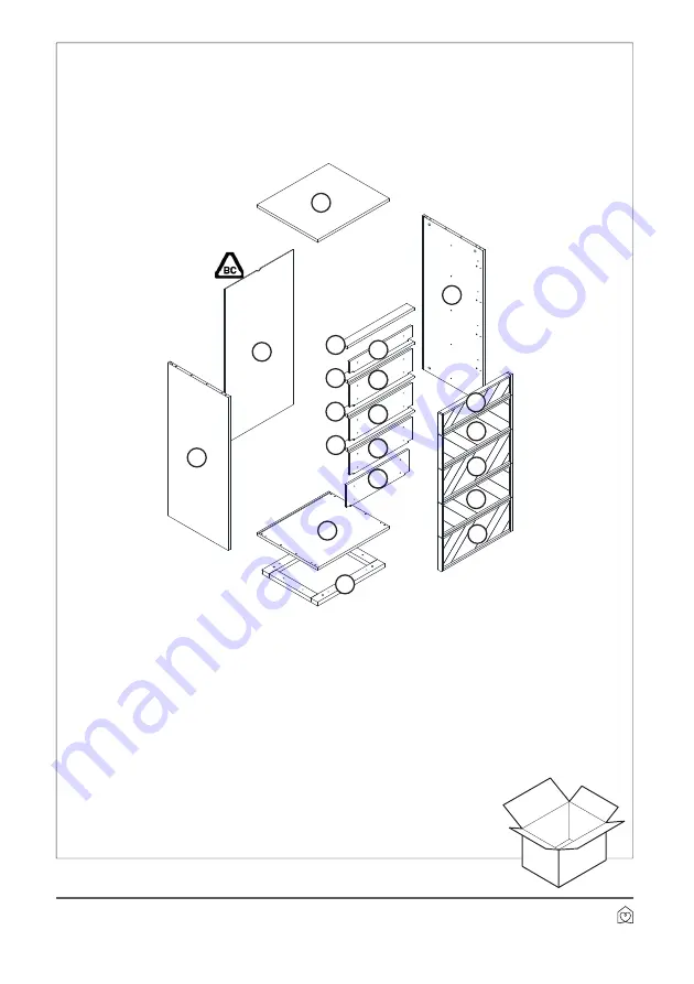 Habitat Madeleine 818523 Manual Download Page 7