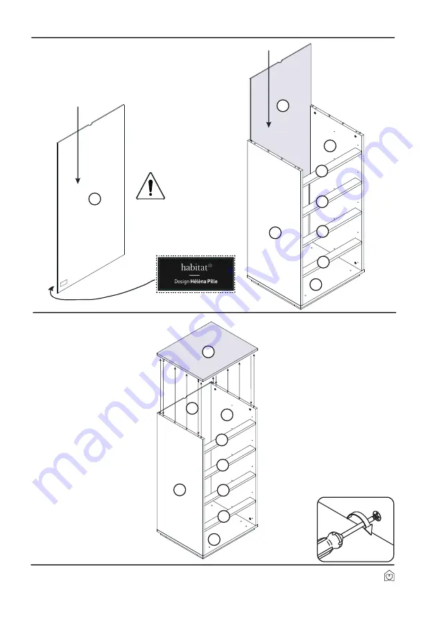 Habitat Madeleine 818523 Manual Download Page 17