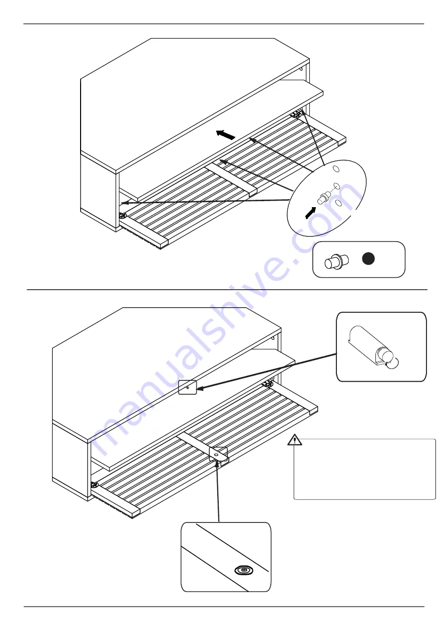 Habitat MAX Corner AV Oak Assembly Instructions Manual Download Page 10