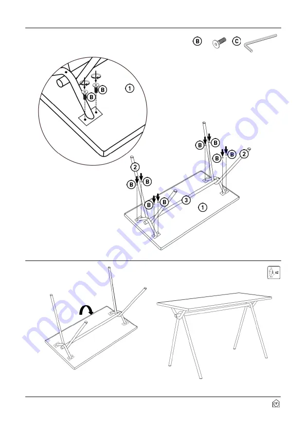 Habitat Mell 817633 Manual Download Page 8