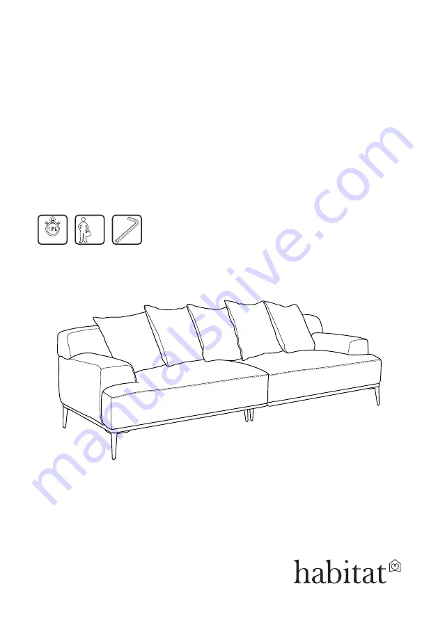 Habitat Ottone 820922 Manual Download Page 1