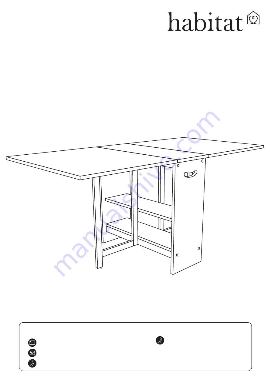 Habitat Toby 3449077 Quick Start Manual Download Page 1