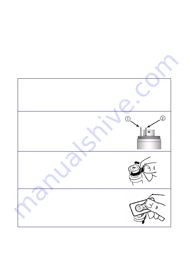 Hach Ultra ORBISPHERE 3658 Operator'S Quick Manual Download Page 12