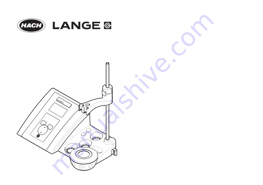 Hach Lange SensION+ MM 378 User Manual Download Page 1