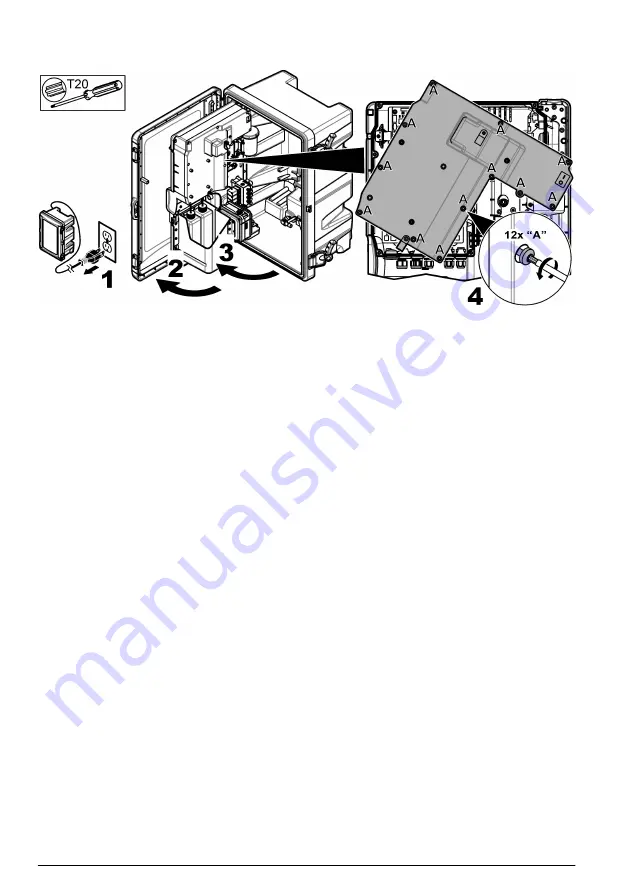 Hach NA5600 sc Na+ Installation Manual Download Page 52