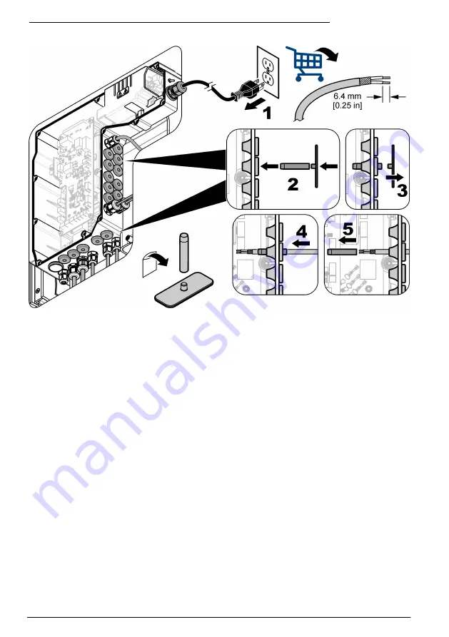 Hach NA5600 sc Na+ Installation Manual Download Page 62