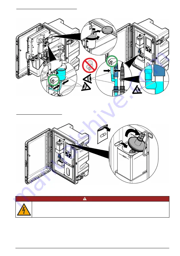 Hach NA5600 sc Na+ Installation Manual Download Page 313