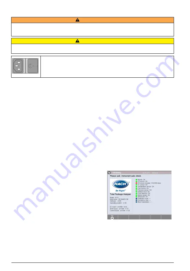 Hach ORBISPHERE 6110 User Manual Download Page 32