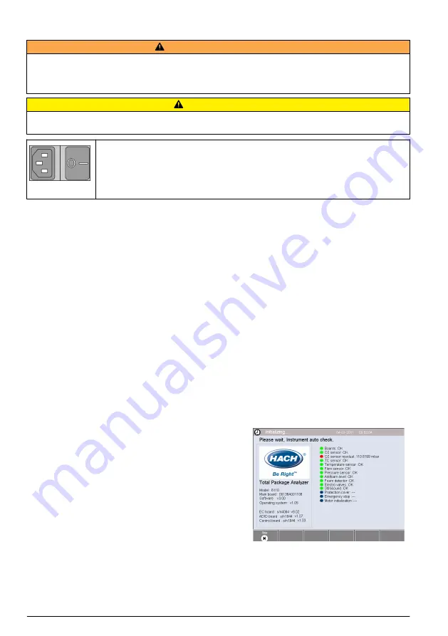 Hach ORBISPHERE 6110 User Manual Download Page 82