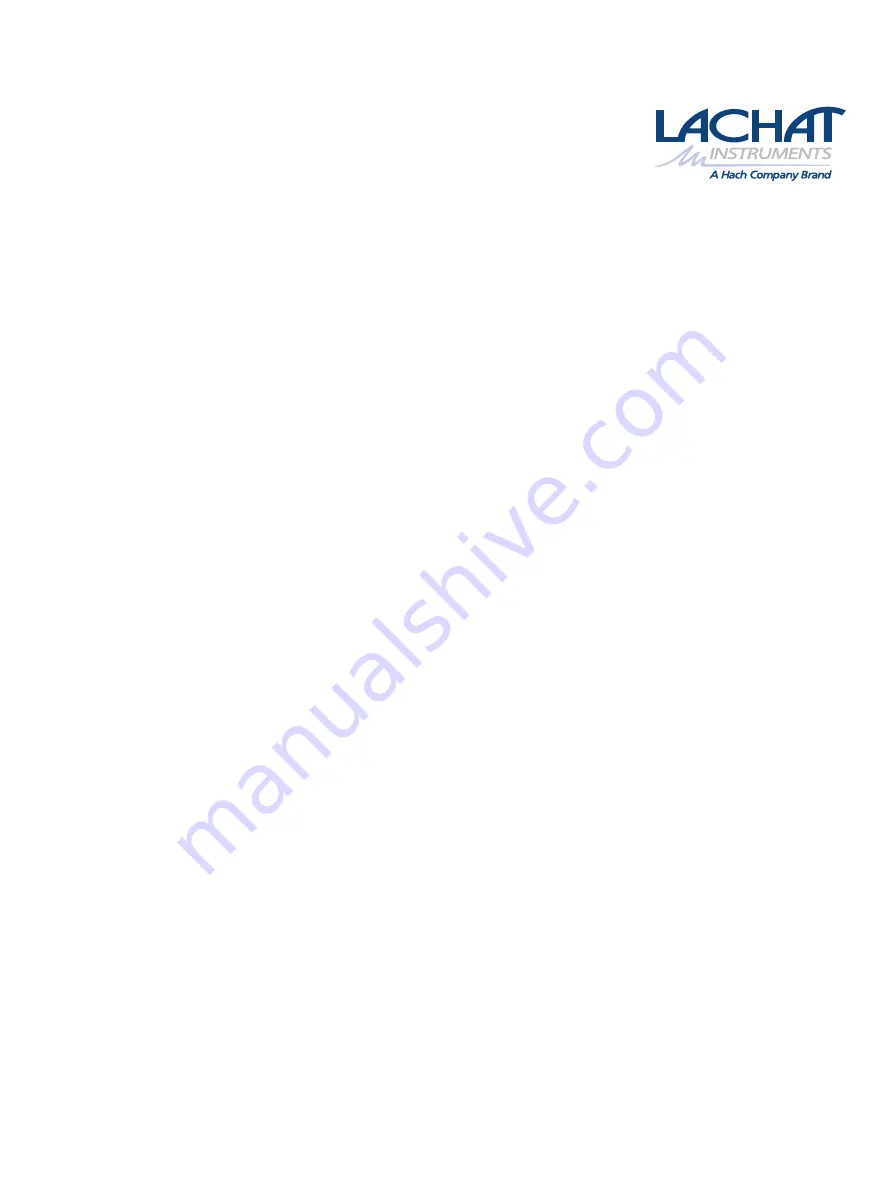 Hach QC8500 Series 2 User Manual Download Page 1