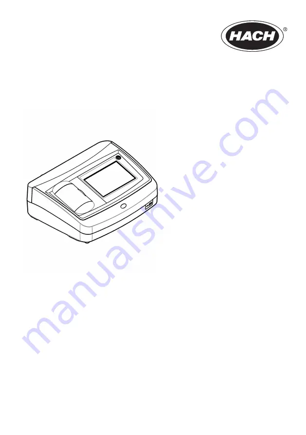 Hach TL2300 User Manual Download Page 1