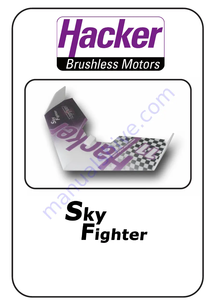 Hacker Sky Fighter Instructions Manual, Pictures Download Page 1