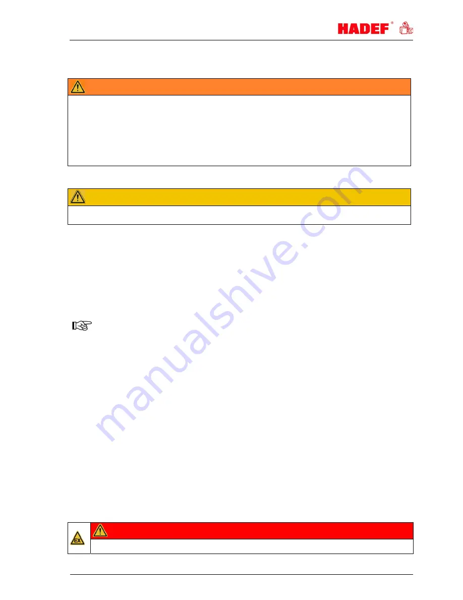 HADEF 28/06E Installation, Operating And Maintenance Instructions Download Page 7