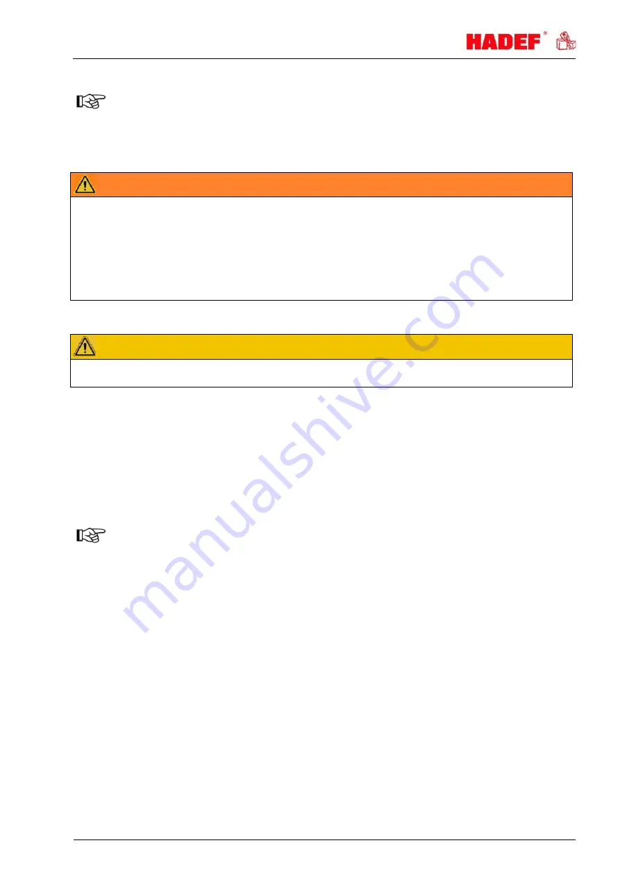 HADEF 70/06AP Installation, Operating And Maintenance Instructions Download Page 7