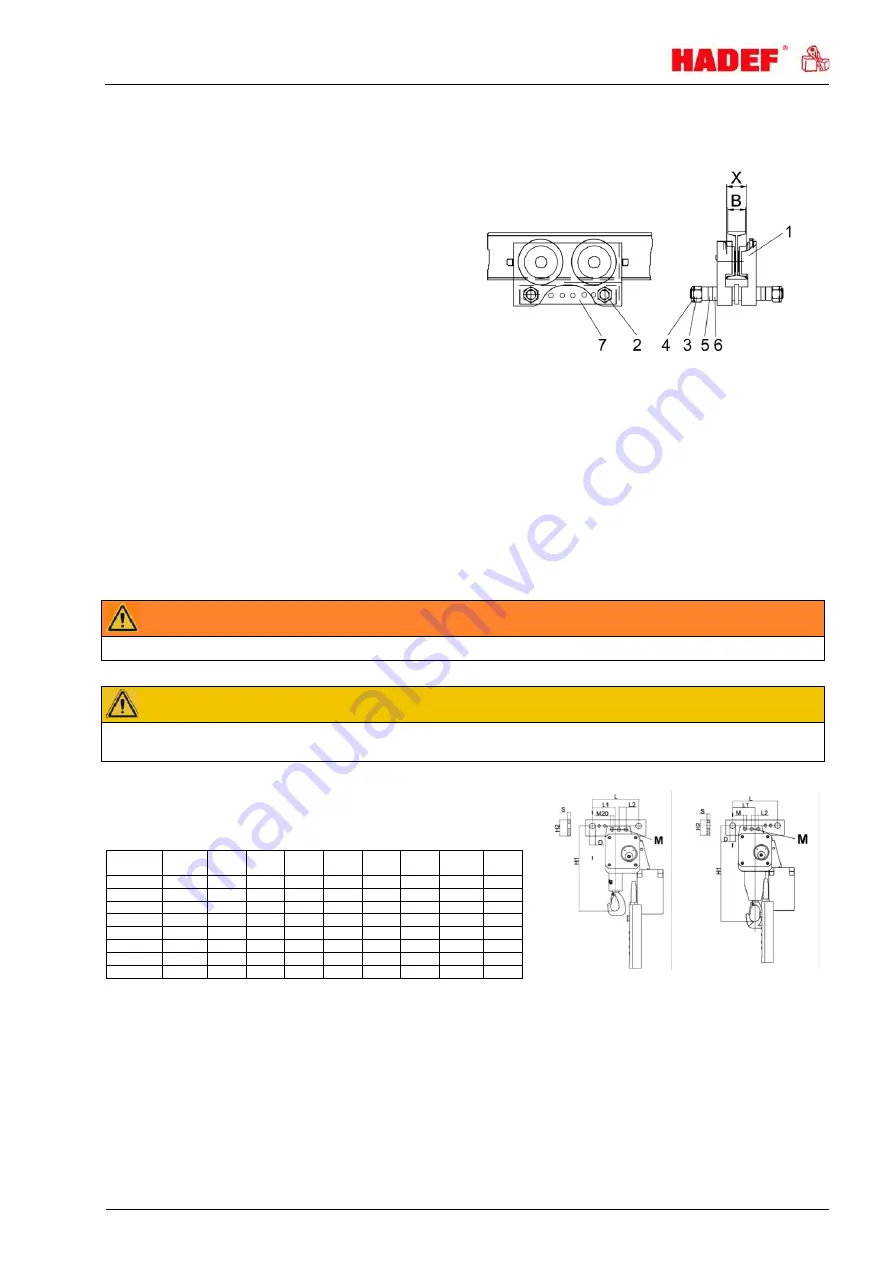 HADEF 70/06AP Installation, Operating And Maintenance Instructions Download Page 13