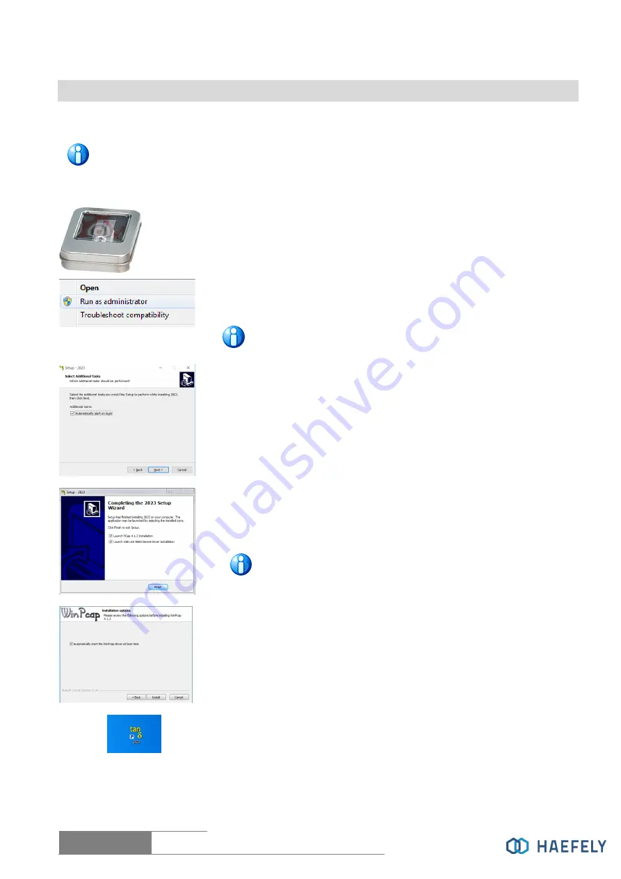 Haefely 2823 Quick Start Manual Download Page 10