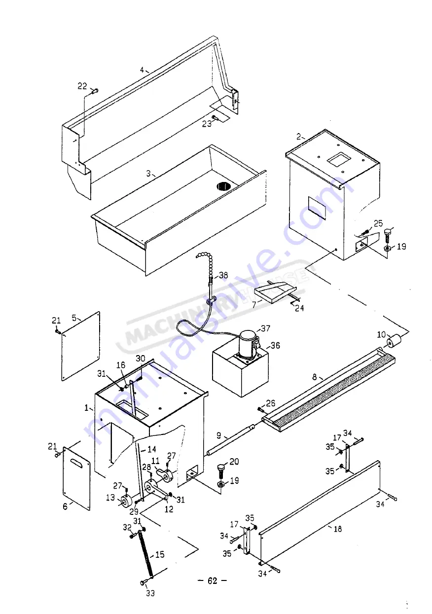 Hafco Metalmaster AL-1000D Instruction Manual Download Page 63