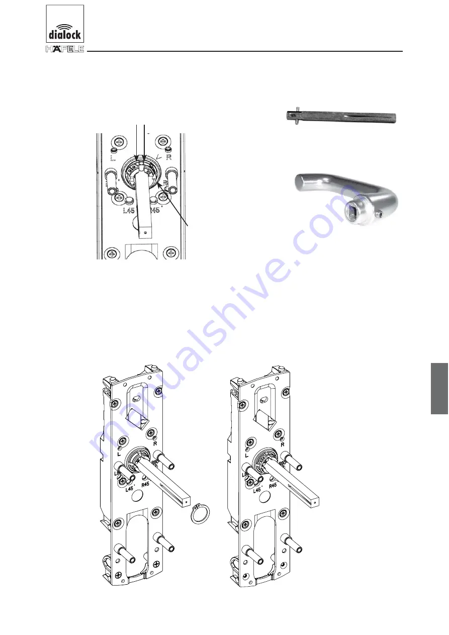 Hafele DT 100 Mounting And Operating Instructions Download Page 139