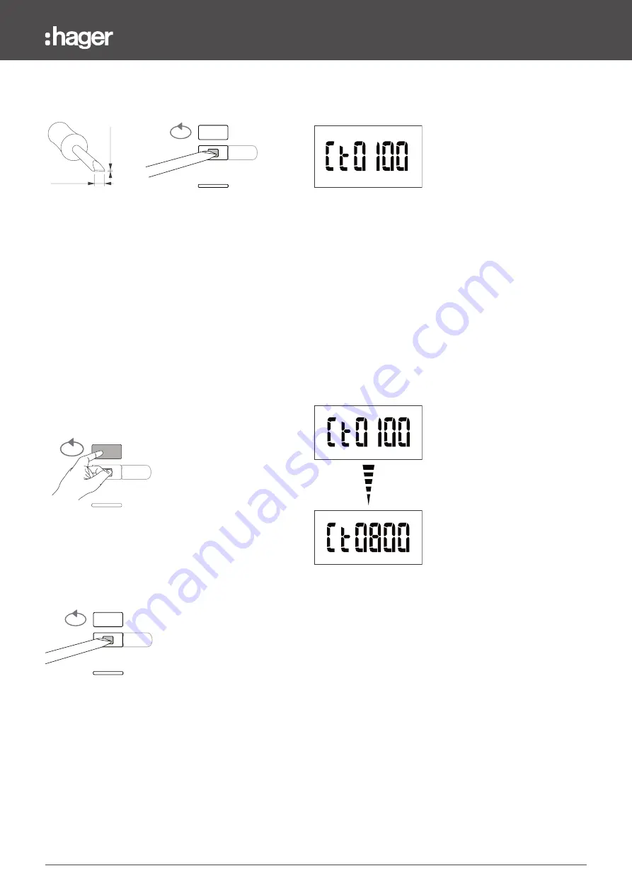 hager HTG410H Installation Manual Download Page 57