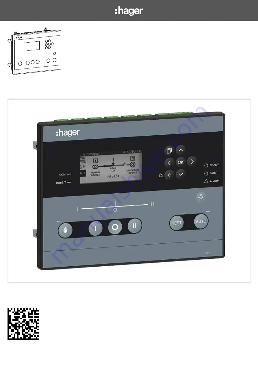 hager HZI855 Instruction Manual Download Page 1