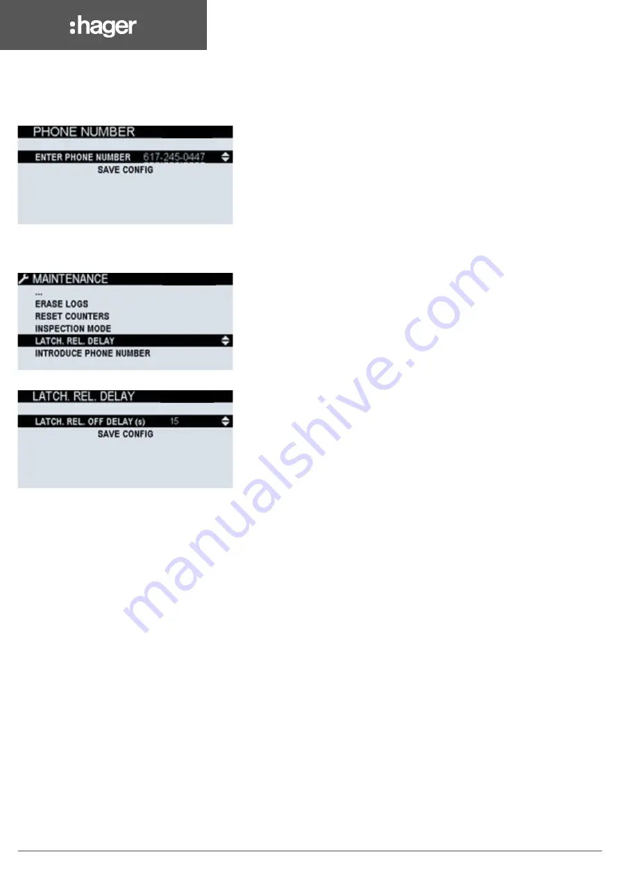 hager HZI855 Instruction Manual Download Page 46