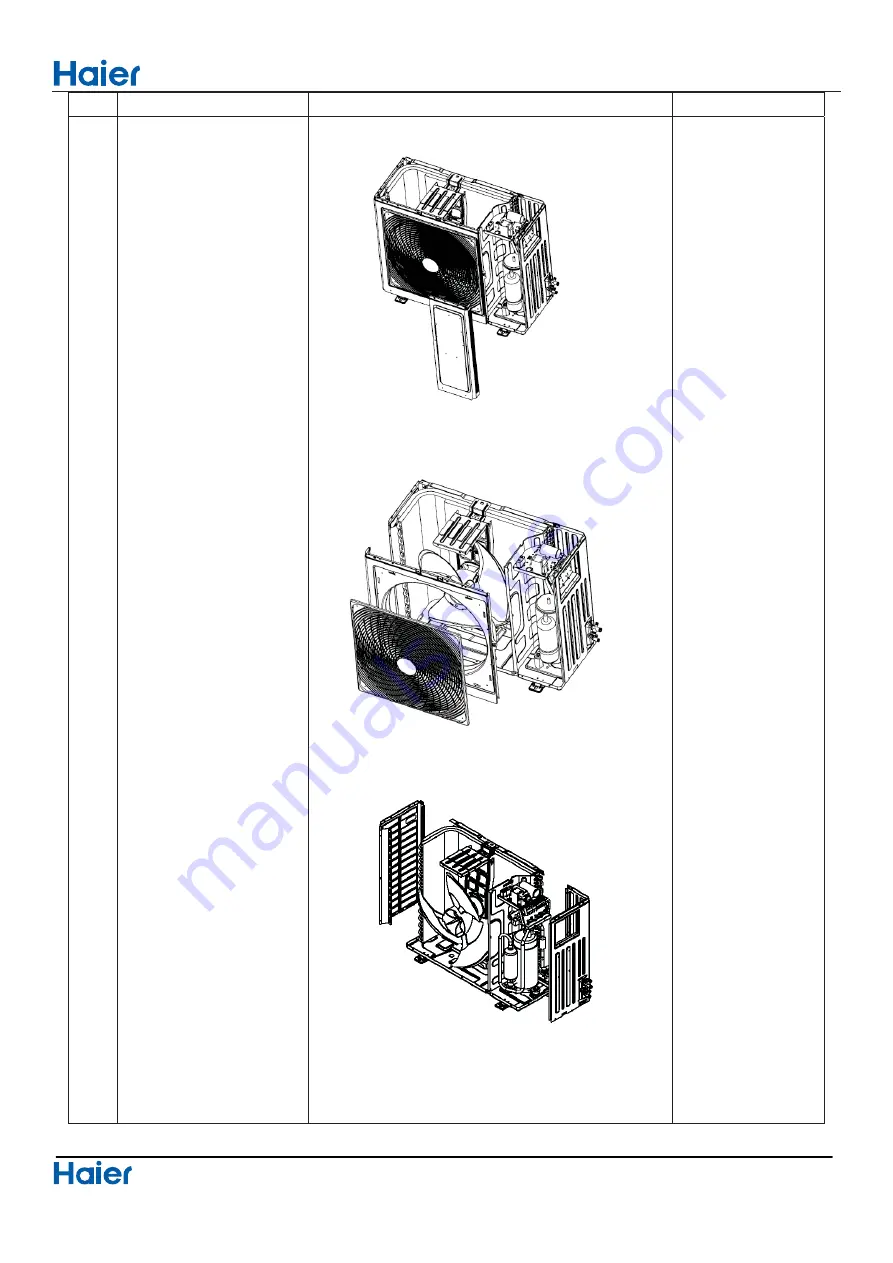 Haier 1U24RE8ERA Service Manual Download Page 63