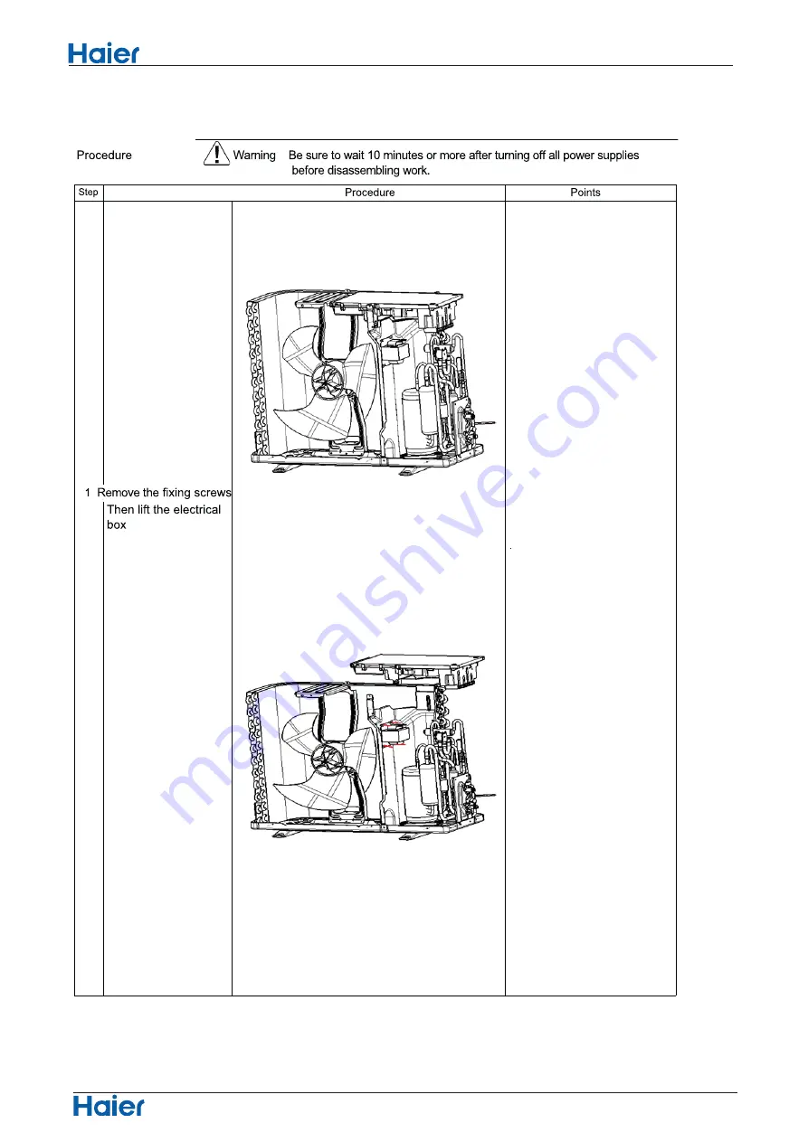 Haier 1U26QE4ERA Service Manual Download Page 70