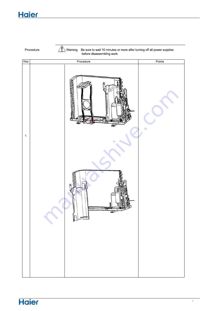 Haier 1U26QE4ERA Service Manual Download Page 72