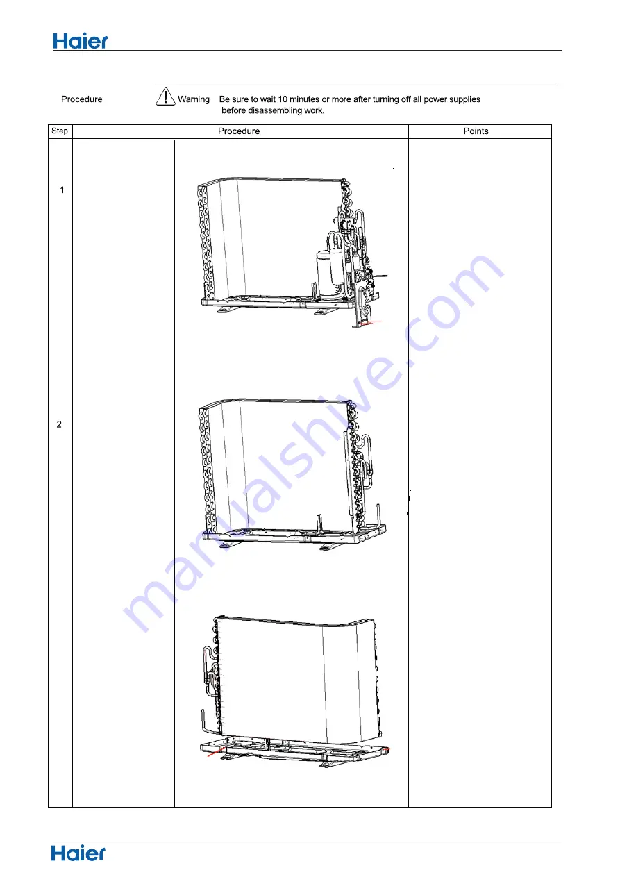 Haier 1U26QE4ERA Service Manual Download Page 73