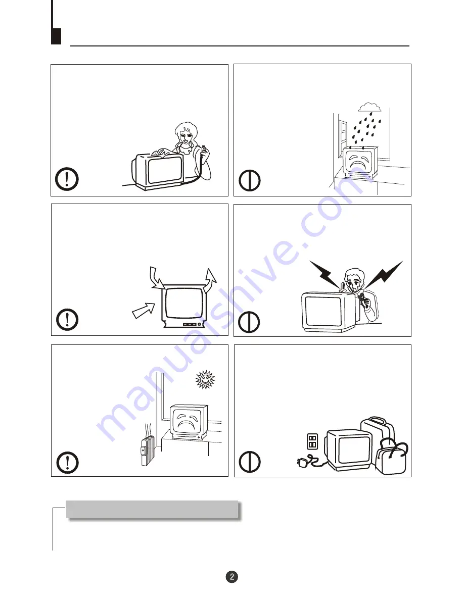 Haier 29FA18 Owner'S Manual Download Page 3