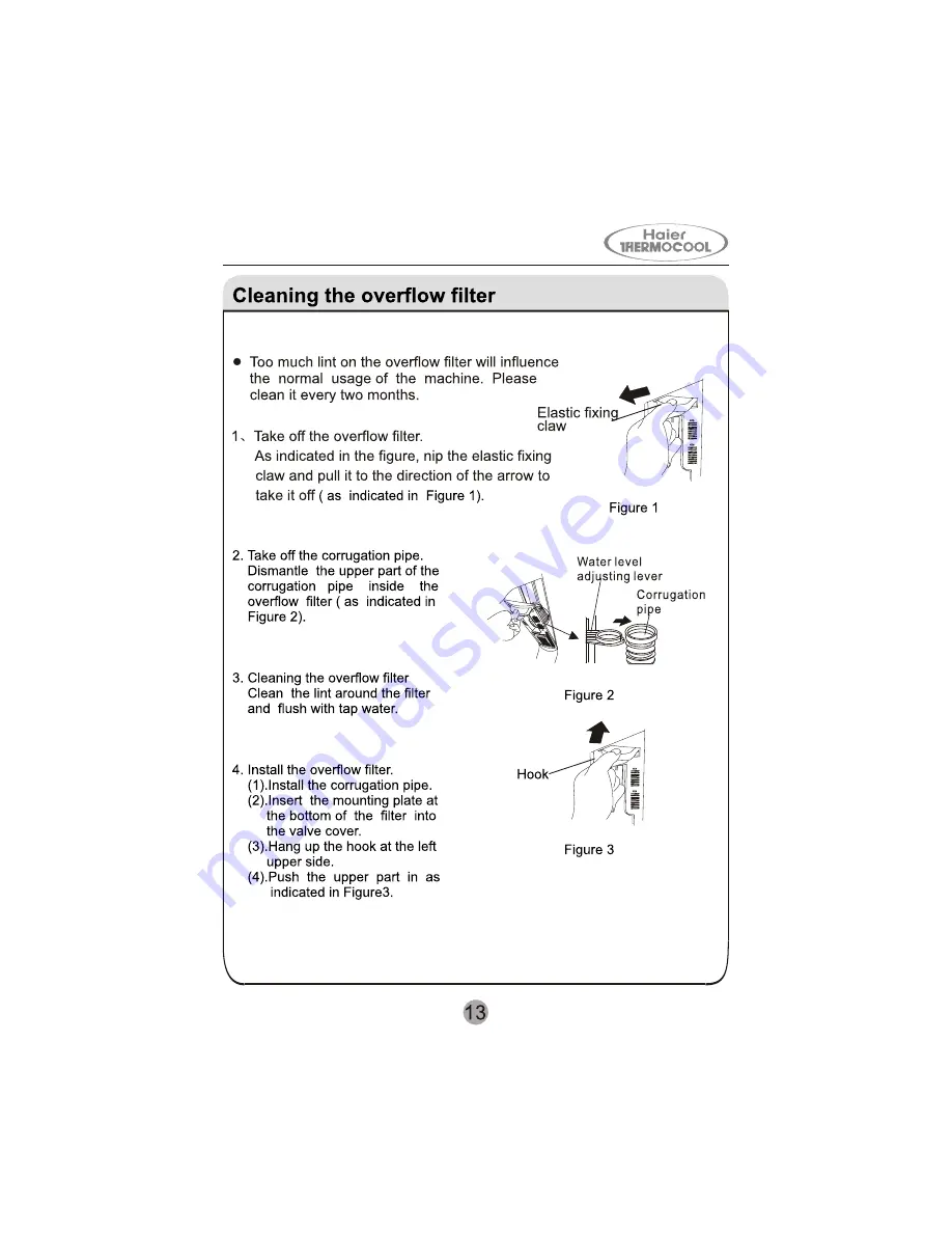 Haier 30808445 User Manual Download Page 15