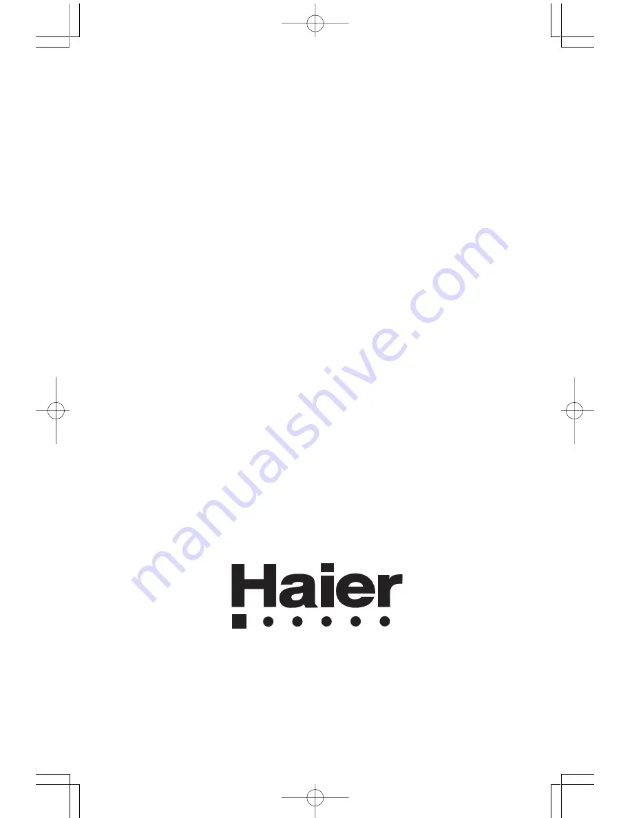 Haier 46-89402 User Manual Download Page 64