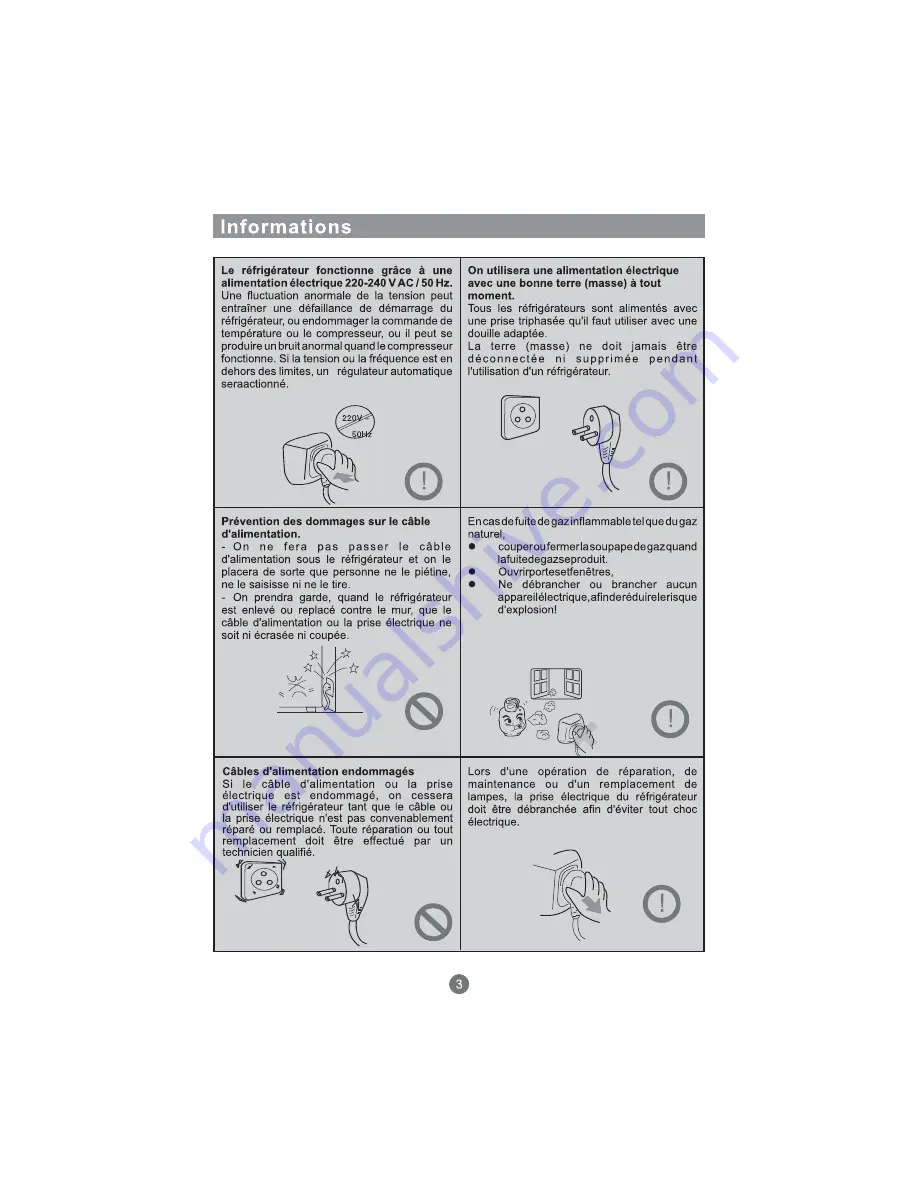 Haier AFD626TF Operation Manual Download Page 62