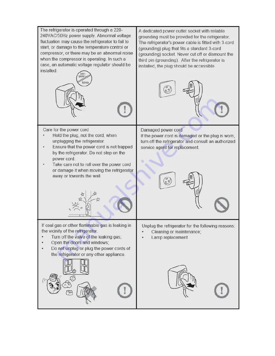 Haier AFD630IX Instructions For Use Manual Download Page 6