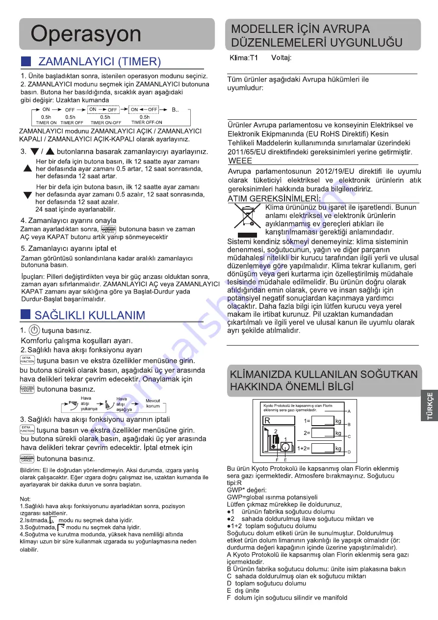 Haier AS50PDAHRA Operation Manual Download Page 107