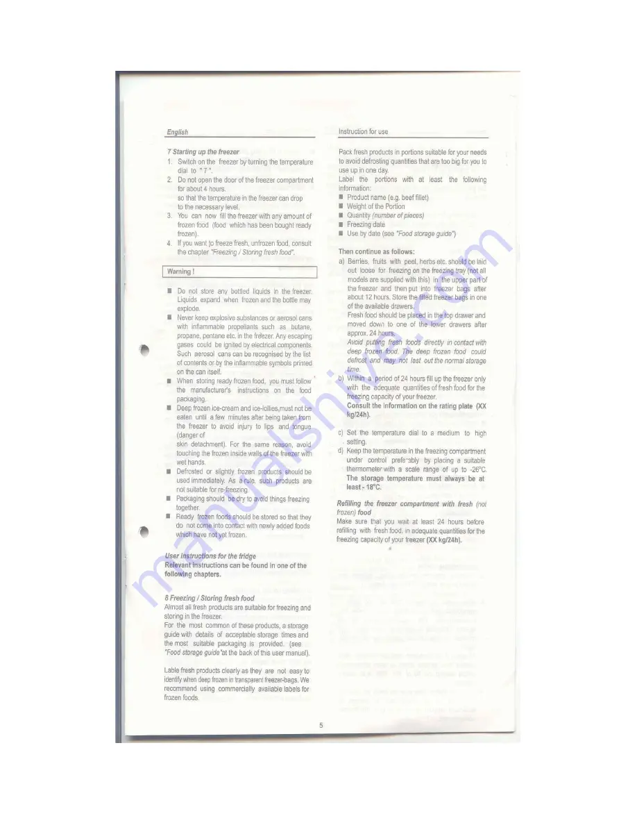 Haier BCD-205F Operation Manual Download Page 6