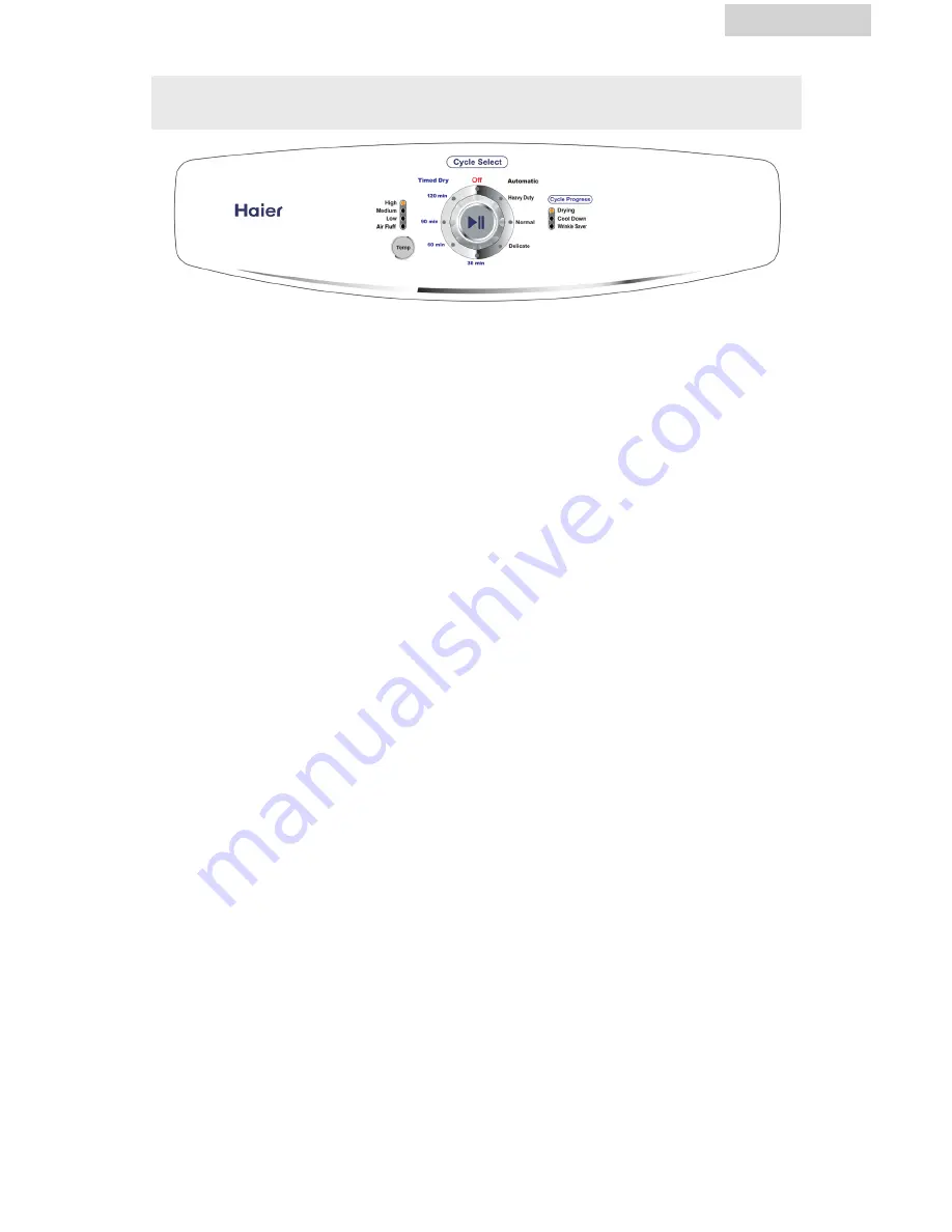 Haier CGDE450AW User Manual And Installation Instructions Download Page 75