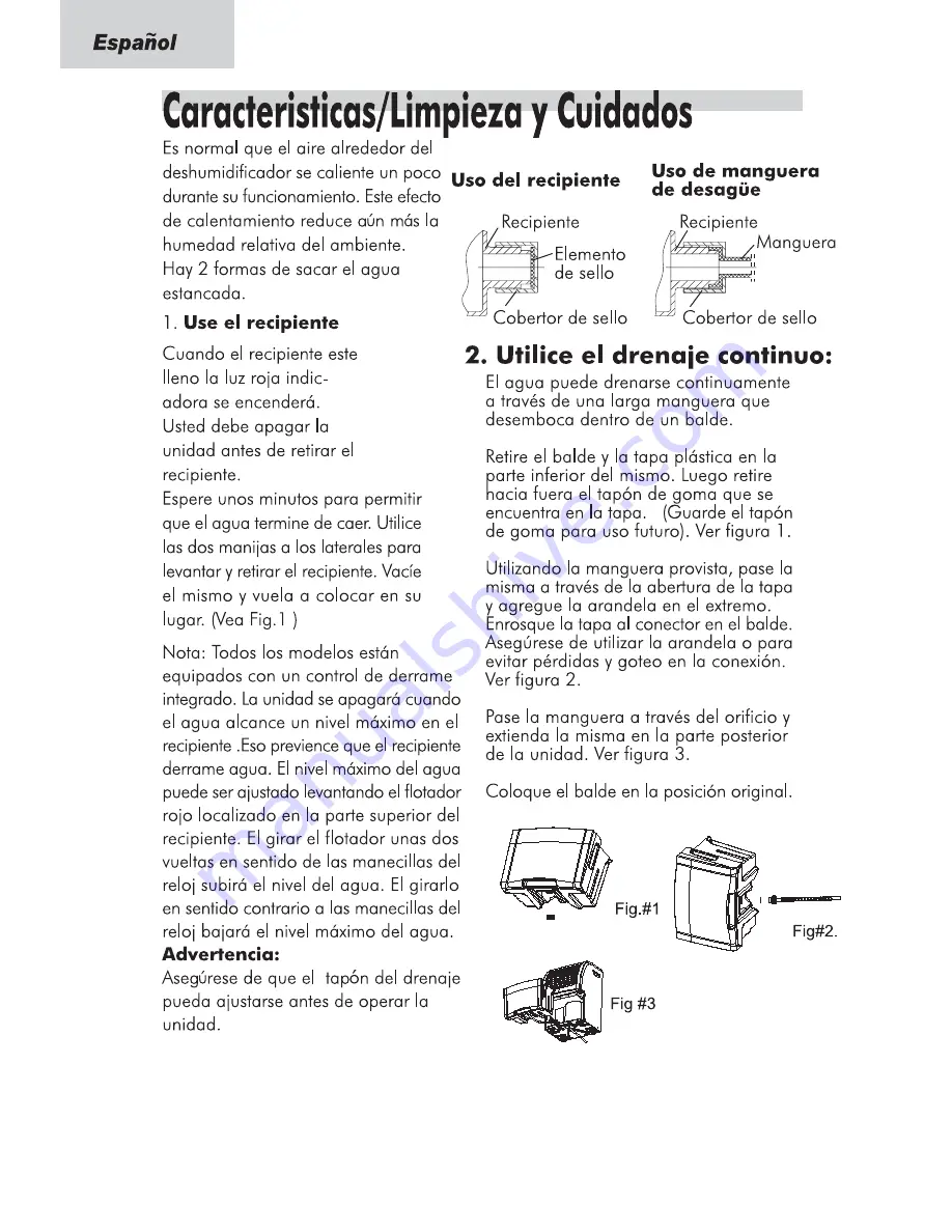 Haier Dehumidifier User Manual Download Page 20