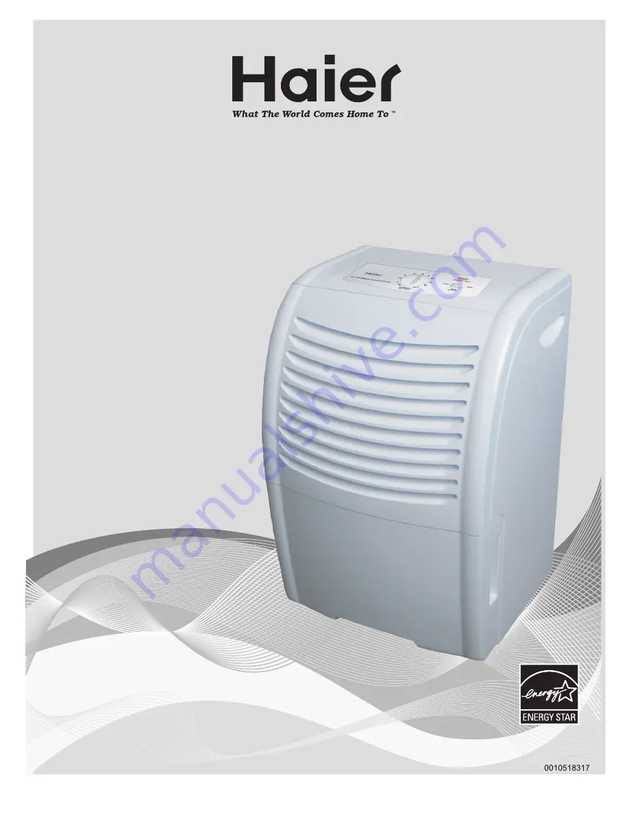 Haier DM30A Use And Care Manual Download Page 1