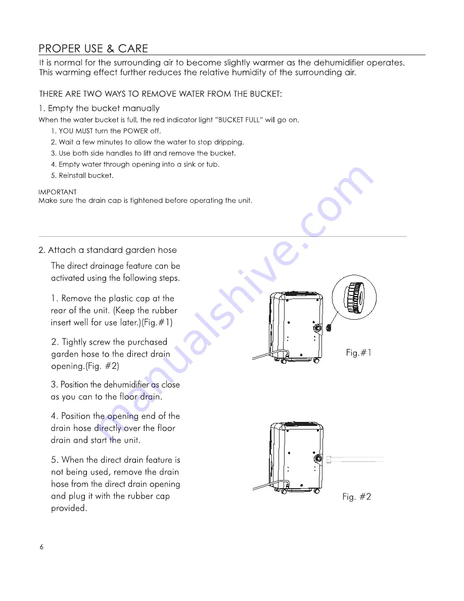 Haier DM30EK Use And Care Manual Download Page 6