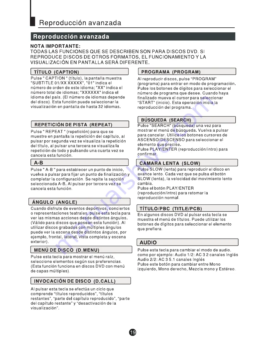 Haier DTA-2198 Owner'S Manual Download Page 52