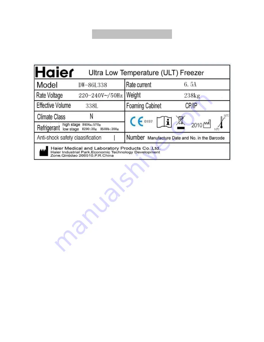 Haier DW-86L288 Service Manual Download Page 29